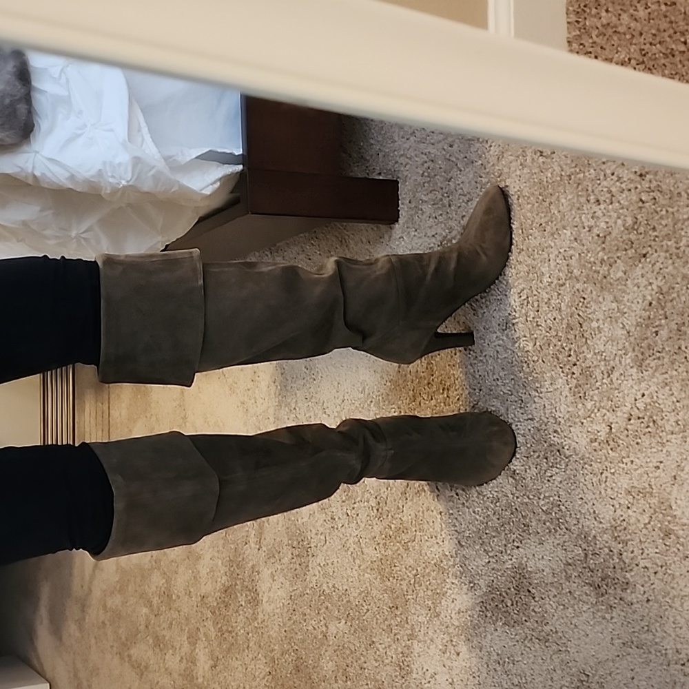 Colin Stuart Suade Boots - image 2